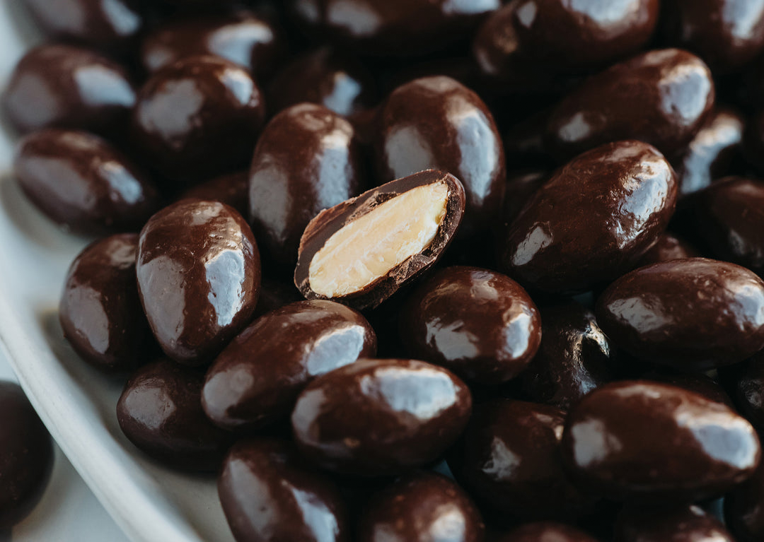 Dark Chocolate Almonds - Premium Roasted & Coated - Image 2